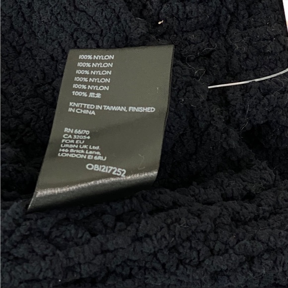 Free People Be Yours Pullover Cowl Neck Knit Sweater Black XS - Picture 3 of 6